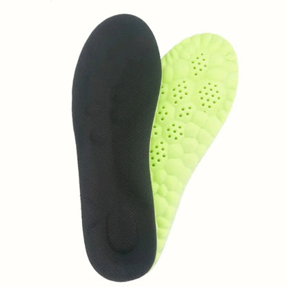1Pair High Elasticity Latex Sport Insoles Soft Shoe Pads Arch Support Orthotic Insoles Deodorant Shock Absorption Cushion
