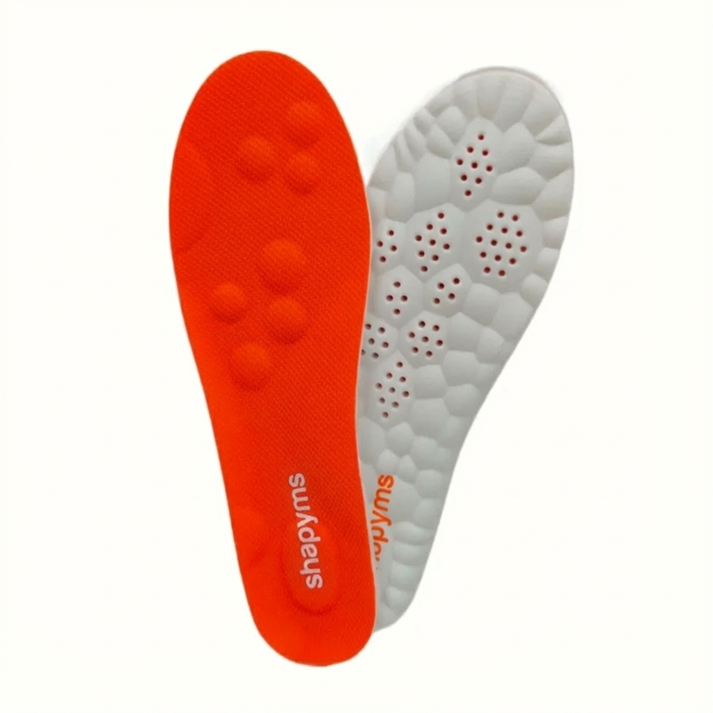 1Pair High Elasticity Latex Sport Insoles Soft Shoe Pads Arch Support Orthotic Insoles Deodorant Shock Absorption Cushion